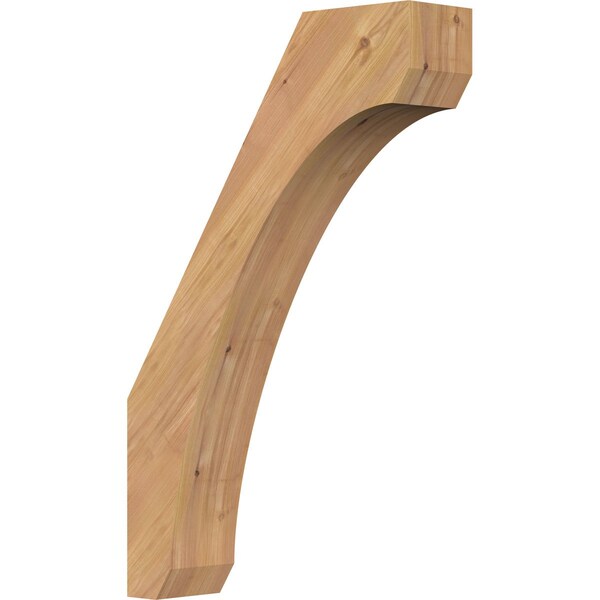 Ekena Millwork 5 1/2"W x 22"D x 34"H Legacy Smooth Knee Brace, Western Red Cedar BRC06X22X34LEC00SWR - main